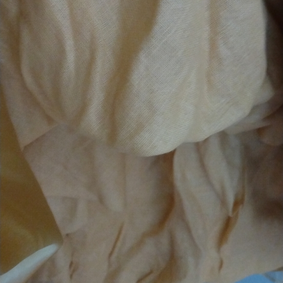 Gold Color Long Lehenga With laced back Choli Indian Traditional Dress 2 piece - Picture 7 of 10